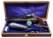 CASED COLT 1851 NAVY 2ND GEN C SERIES SA REVOLVER.