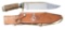 CUSTOM BOWIE KNIFE BY IRVIN CAMPBELL OF IRBI