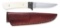 RALPH TURNBULL CUSTOM FIXED BLADE KNIFE WITH