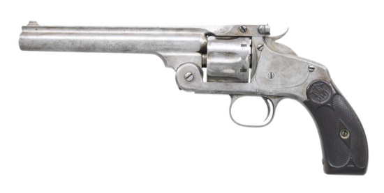 EARLY SMITH & WESSON NEW MODEL 3 SA REVOLVER.