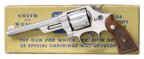 SMITH & WESSON 38/44 HEAVY DUTY DA REVOLVER.