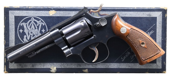 SMITH & WESSON K22 COMBAT MASTERPIECE DA REVOLVER.