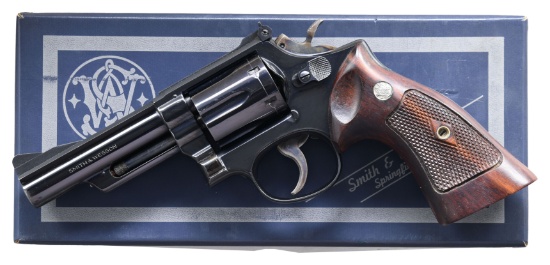 EARLY SMITH & WESSON MODEL 19 NO-DASH DA REVOLVER.