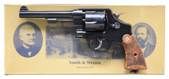 SMITH & WESSON MODEL 22-4 DA REVOLVER.
