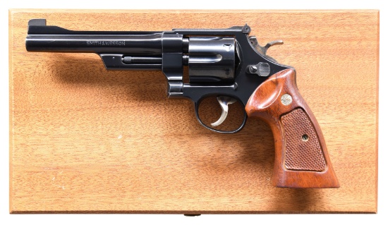 SMITH & WESSON MODEL 27-2 DA REVOLVER.