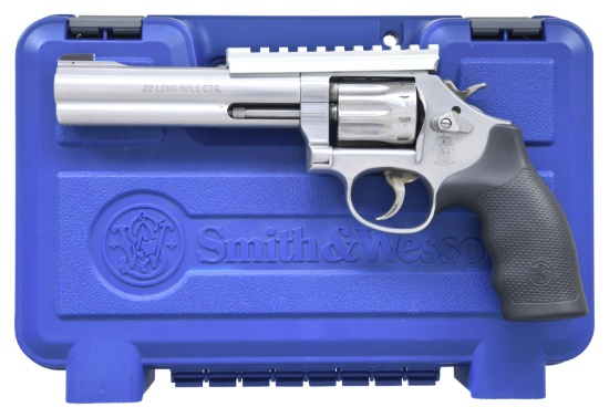 SMITH & WESSON MODEL 617-8 DA REVOLVER.