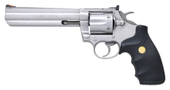 COLT KING COBRA STAINLESS DA REVOLVER.