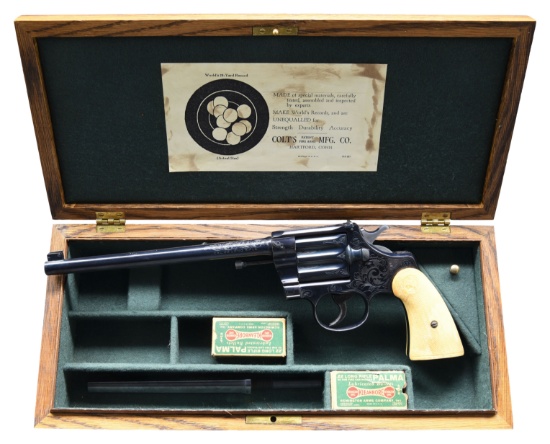 WONDERFUL, EARLY, & CUSTOM ENGRAVED COLT CAMP
