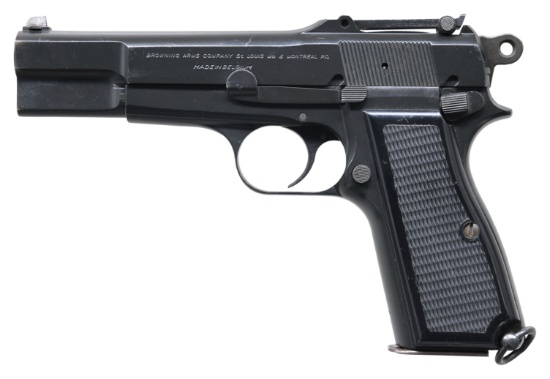 1970 BELGIAN BROWNING HIGH POWER SEMI-AUTOMATIC