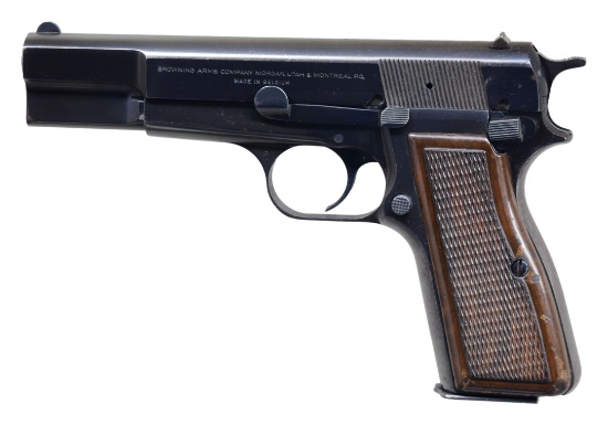 BROWNING HI POWER SEMI AUTO PISTOL.