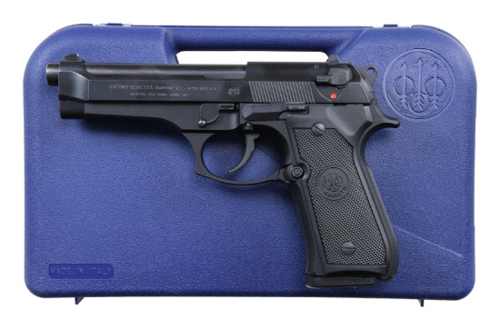 BERETTA 92FS SEMI AUTO PISTOL.