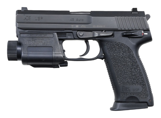 H&K USP SEMI AUTO PISTOL.