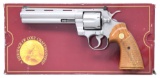 COLT PYTHON STAINLESS STEEL DA REVOLVER.