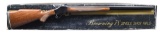 BROWNING B78 SINGLE SHOT RIFLE.