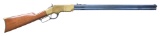 A UBERTI MODEL 1860 HENRY LEVER ACTION RIFLE.