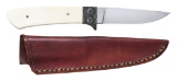 RALPH TURNBULL CUSTOM FIXED BLADE KNIFE WITH