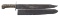 LARGE CONFEDERATE SIDE KNIFE.