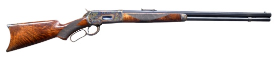 WINCHESTER 1886 DELUXE EXPRESS LEVER ACTION RIFLE.