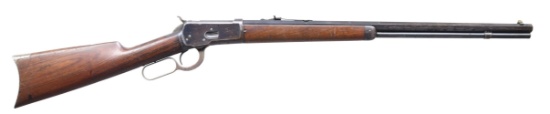 ANTIQUE WINCHESTER MODEL 1892 LEVER ACTION RIFLE.