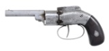 JOSIAH ELLS BAR HAMMER LATE FIRST MODEL REVOLVER.
