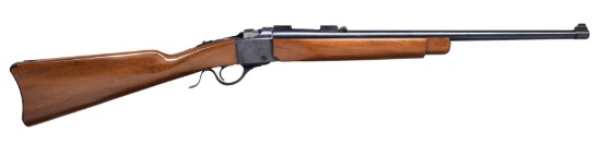 22 HORNET RUGER NO. 3 SINGLE SHOT CARBINE.