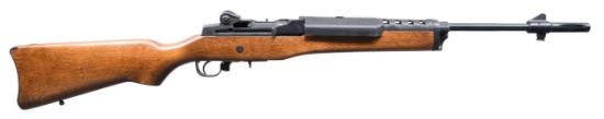 RUGER MINI 14 SEMI AUTO RIFLE.