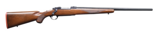 RUGER TANG SAFETY MODEL M77V BOLT ACTION RIFLE.