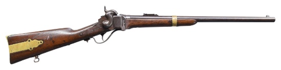 EARLY BRASS MOUNTED MODEL 1859 SHARPS CARBINE.