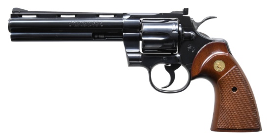 COLT 6" PYTHON DA REVOLVER.