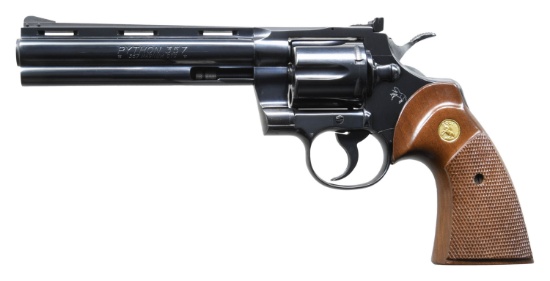 COLT 6" PYTHON DA REVOLVER.