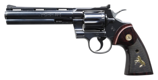 COLT 6" PYTHON DA REVOLVER.