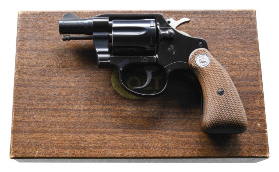 FIRST ISSUE COLT COBRA LIGHTWEIGHT DA REVOLVER.