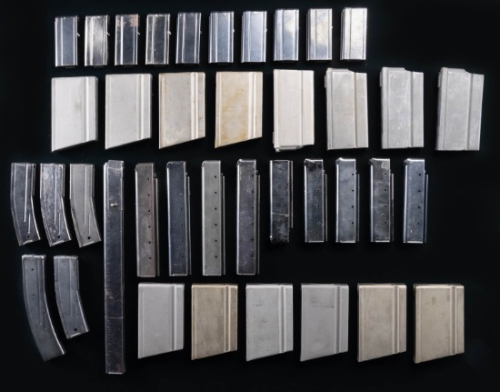 Gun Magazine Design LOT OF ASSORTED U.S. MACHINE GUN MAGAZINES. | Guns & Military Artifacts ...