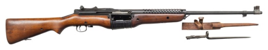 WWII JOHNSON MODEL 1941 SEMI-AUTO MILITARY RIFLE.