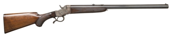 SCARCE 7 SHOT VOLLEY RIFLE BY PIEPER OF LIEGE.
