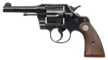 COLT OFFICIAL POLICE DOUBLE ACTION REVOLVER WITH