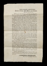 RARE, UNIQUE & IMPORTANT LATE WAR PATRIOTIC TEXAS