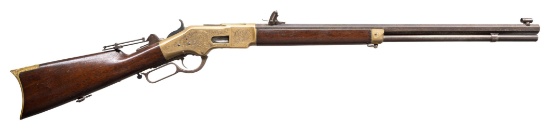 WINCHESTER ENGRAVED 3RD MODEL 1866 LEVER ACTION
