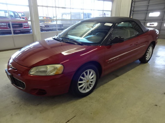 2001 CHRYSLER SEBRING CONVERTIBLE 2.7 2WD AUTOMATIC