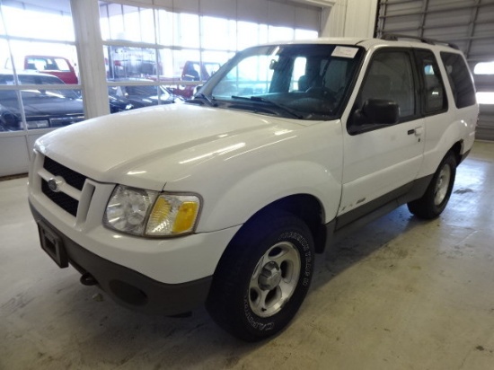 2001 FORD EXPLORER 2 DOOR WAGON 4.0 4WD AUTOMATIC