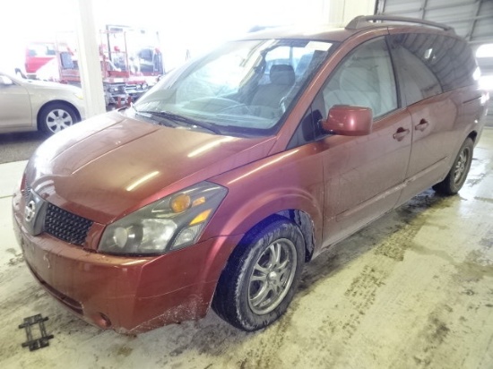 2004 NISSAN QUEST VAN 3.5 2WD AUTOMATIC