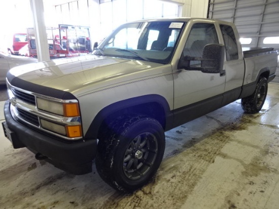 1998 CHEVROLET K1500 QUAD CAB PIC 5.7 4WD AUTOMATIC