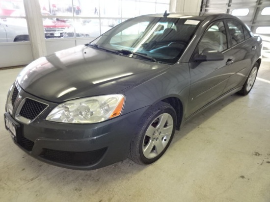 2009 PONTIAC G6 4D SEDAN 2.4 2WD AUTOMATIC