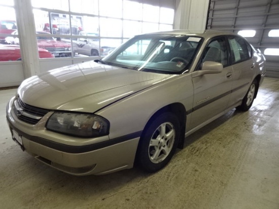 2003 CHEVROLET IMPALA SEDAN 4 DOOR 3.8 2WD AUTOMATIC