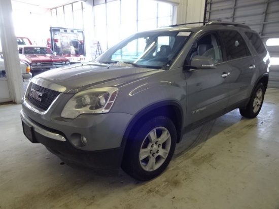 2007 GMC ACADIA 4D UTILITY 3.6 2WD AUTOMATIC