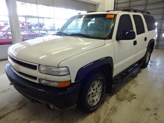 2005 CHEVROLET K1500 WAGON 4 DOOR 5.3 4WD AUTOMATIC