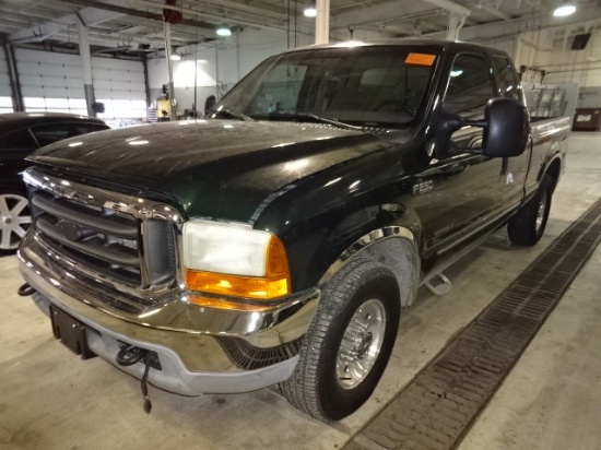 2000 FORD F250 SUPER D QUAD CAB PK 7.3 2WD MANUAL