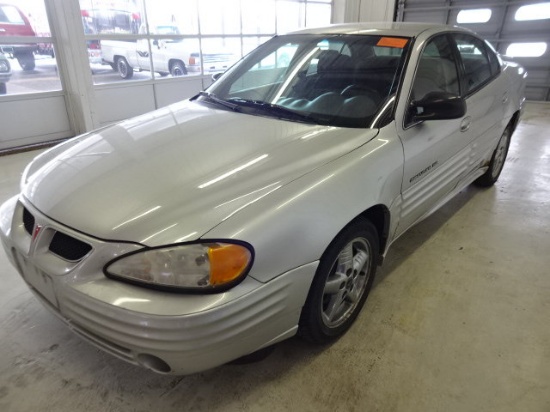 2001 PONTIAC GRAND AM SEDAN 4 DOOR 2.4 2WD AUTOMATIC