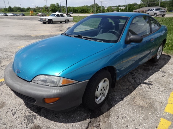 1997 CHEVROLET CAVALIER COUPE 2.2 2WD AUTOMATIC