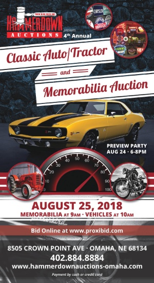 4TH ANNUAL CLASSIC AUTO,TRACTOR,MEMORABILIA AUCT